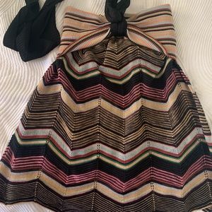 Missoni striped halter top